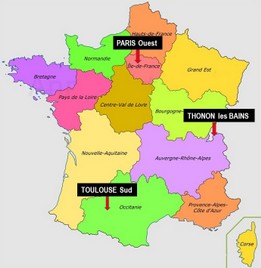 Localisations ACCEFE